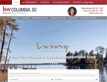 Tablet Screenshot of columbiahomesforyou.com